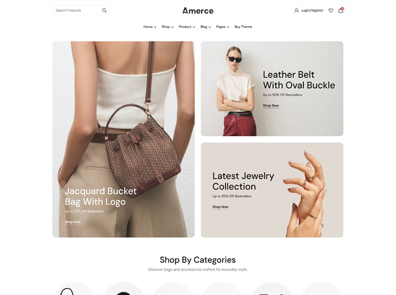 Bag Accessories店面預設