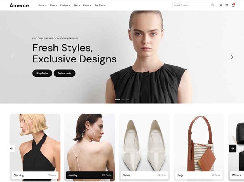 Fashion 2店面預設