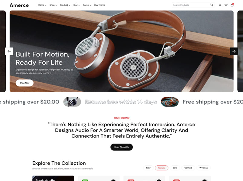 Headphone店面預設