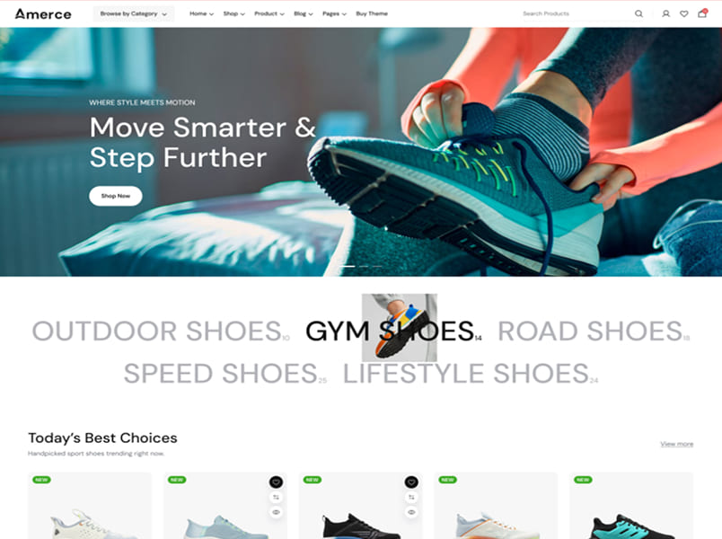 Sneaker店面預設